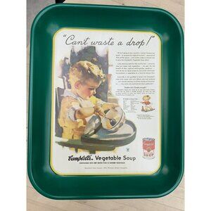 CAMPBELL'S SOUP 1935 12" SERVING TRAY 1993 Advertisement Replica near mint!
